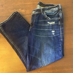 Silver jeans suki Capri size 33x 22 1/2 great wear